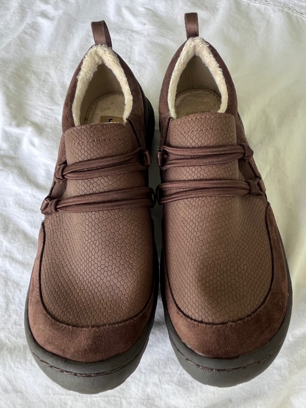 JBU by Jambu Ashton Faux Fur Memory Foam Slip-On Women’s 6